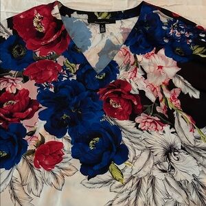 White House Black Market Kimono Style Women's Top Size Medium